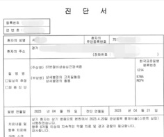 중대한 심근경색 진단비 손해사정 사례